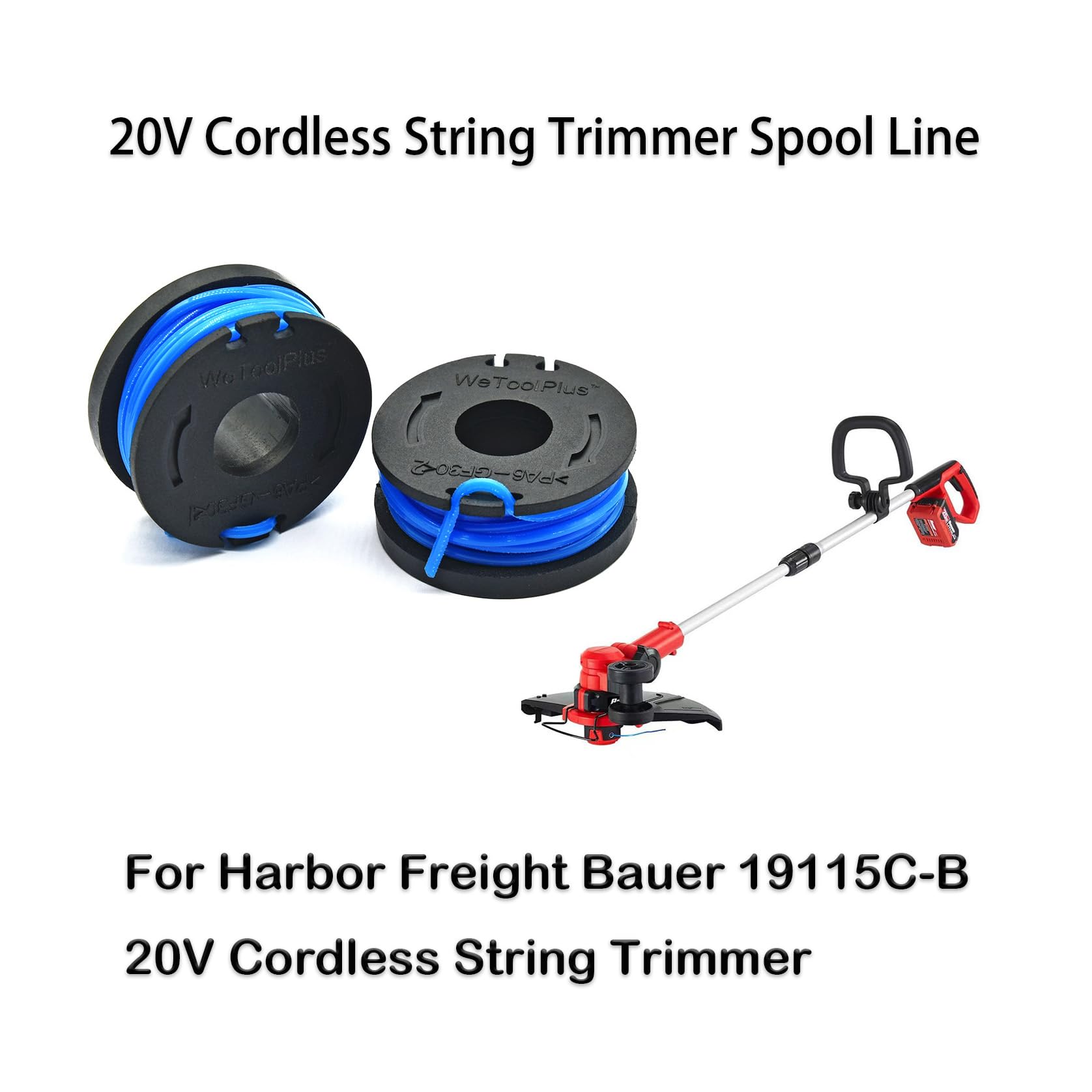 3 Spool and 1 Cover Replacemen - Gardening Tools Harbor Freight ulasan dan harga