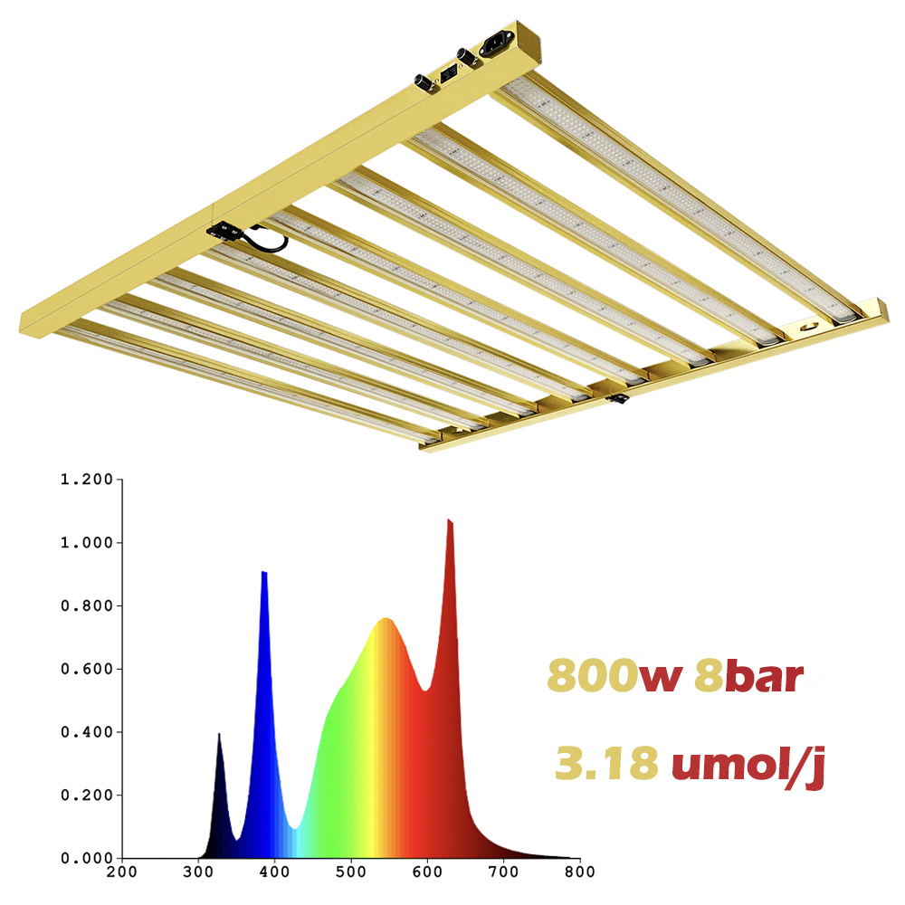 TIDESTAR 800w UV/IR LED Grow L - Led Grow Light ulasan dan harga