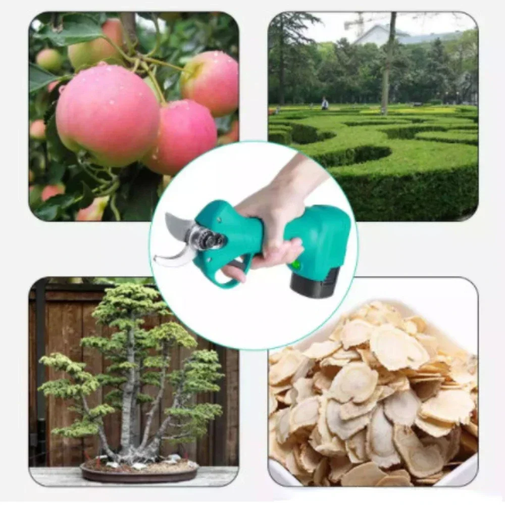 16.8V Brushless Electric Pruni - Gardening Tools Scissors ulasan dan harga