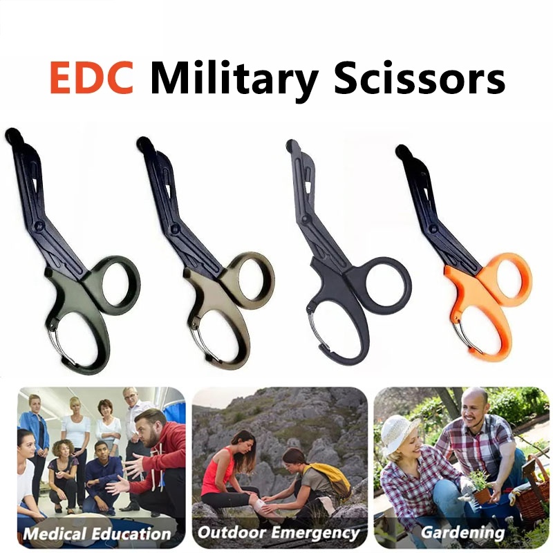 Emergency First Aid Scissors M - Gardening Tools Scissors ulasan dan harga