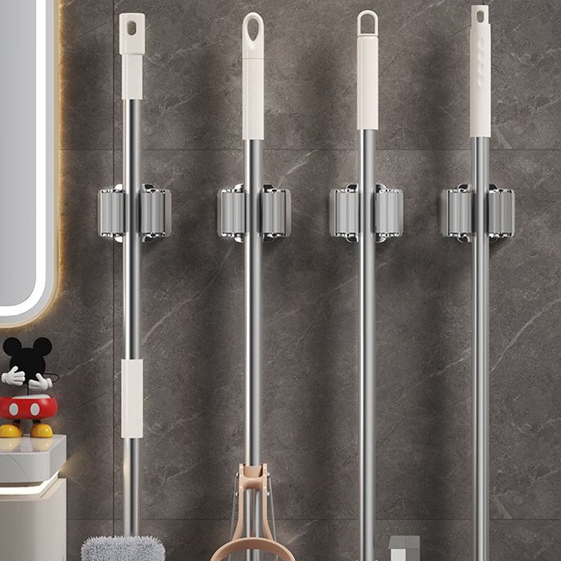 Stainless Steel Mop Holder Wal - Gardening Tools Holder ulasan dan harga