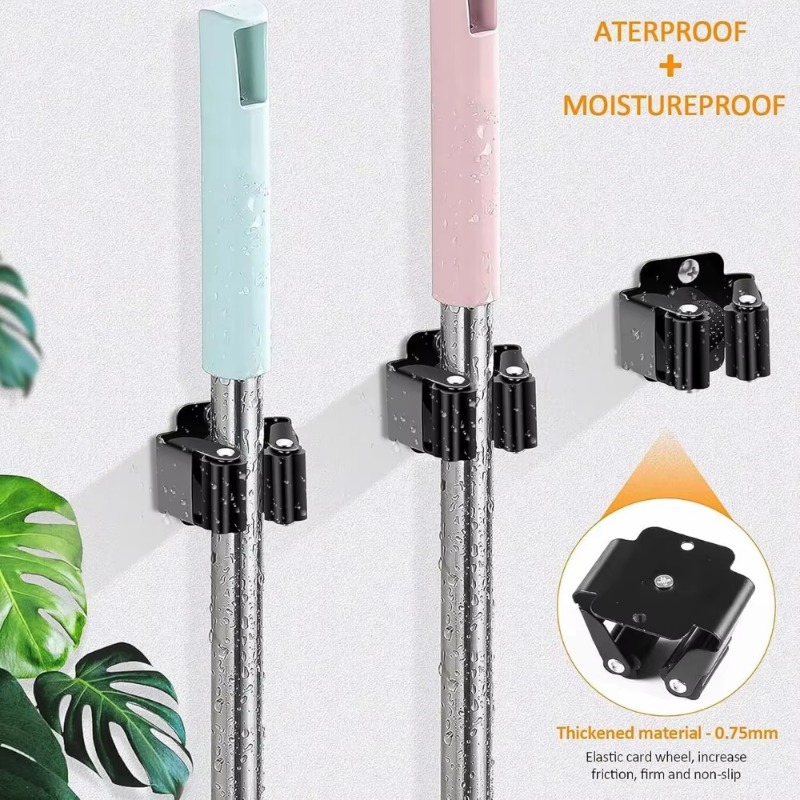 Stainless Steel Mop Holder Wal - Gardening Tools Holder ulasan dan harga