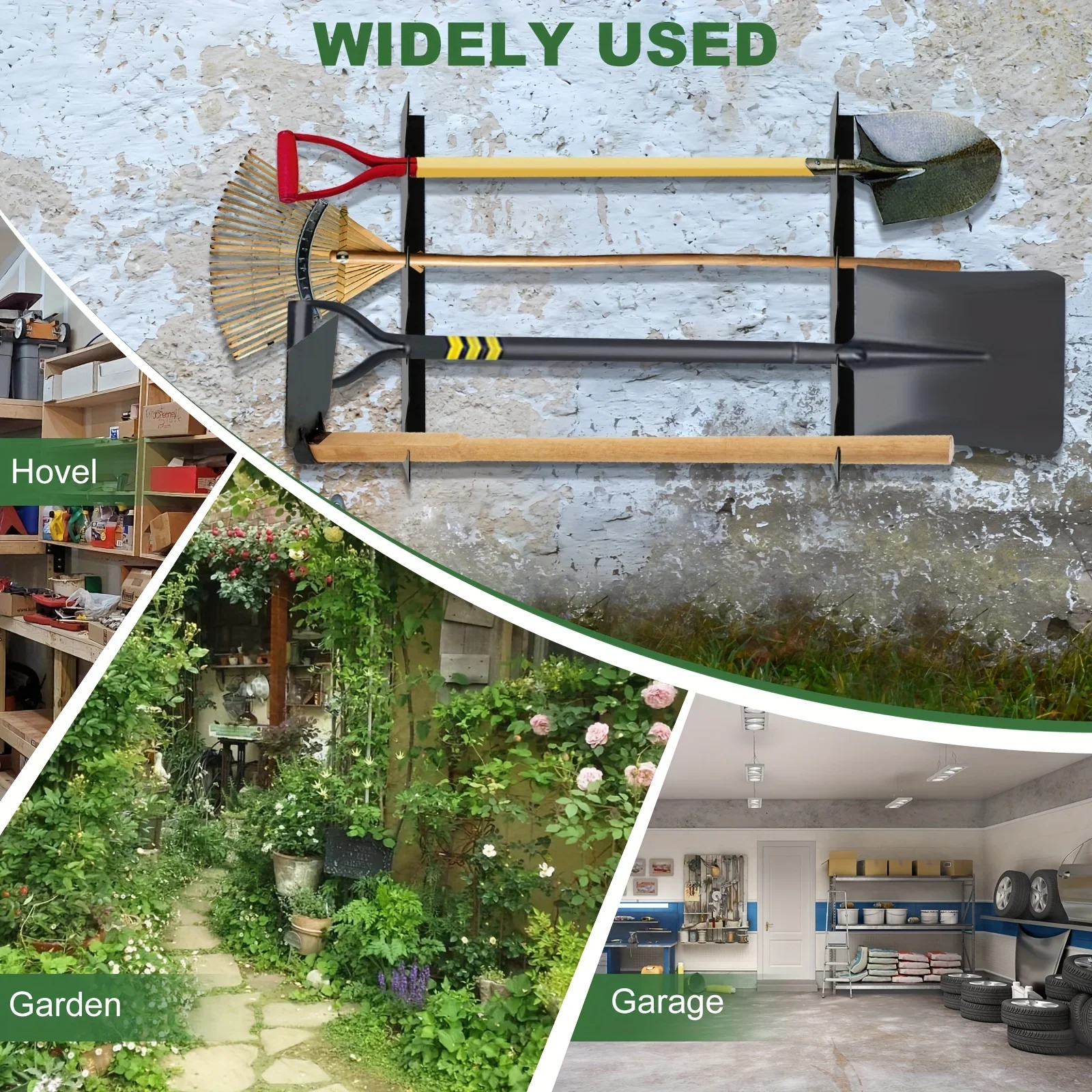 Heavy Duty Metal Garden Tool H - Gardening Tools Holder ulasan dan harga