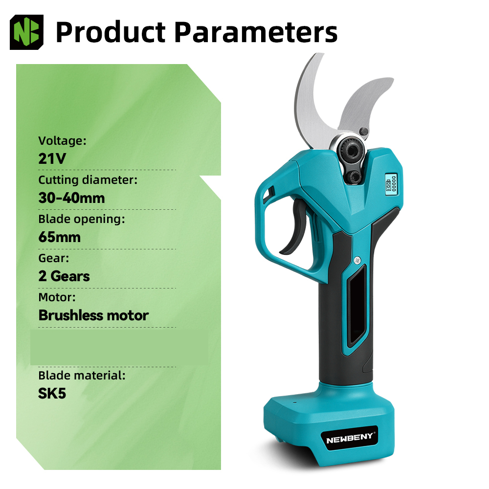 NEWBENY 65MM Cordless Electric - Gardening Tools Scissors ulasan dan harga