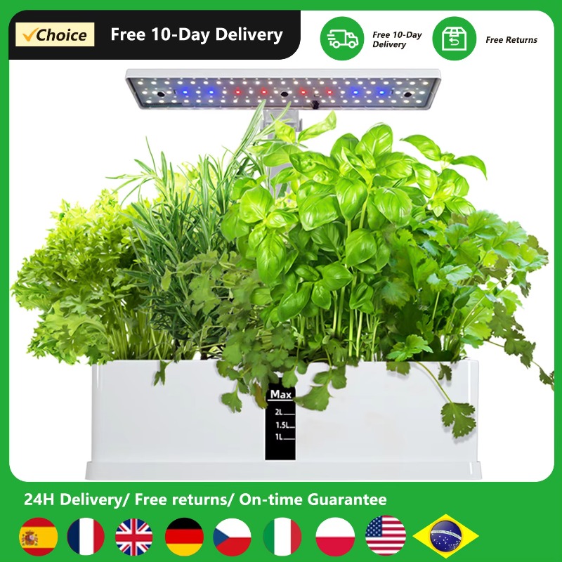 9 Pods Smart Hydroponics Growi - Led Grow Light ulasan dan harga