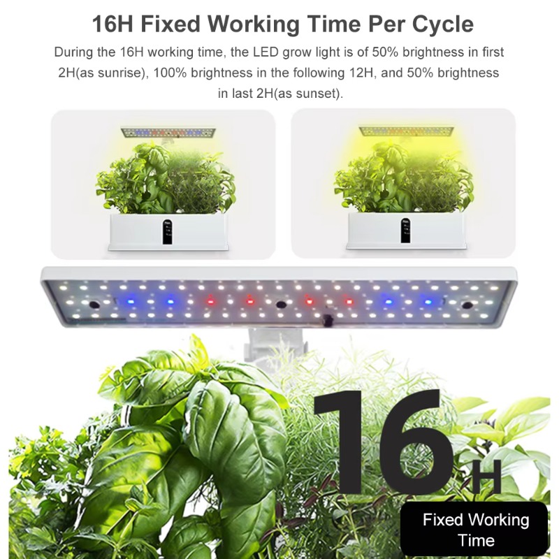 9 Pods Smart Hydroponics Growi - Led Grow Light ulasan dan harga