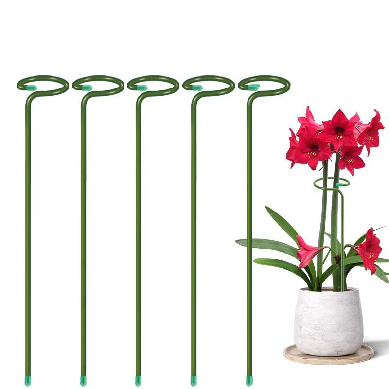 1-10pcs Metal Single Stem Plan - Gardening Tools Holder ulasan dan harga