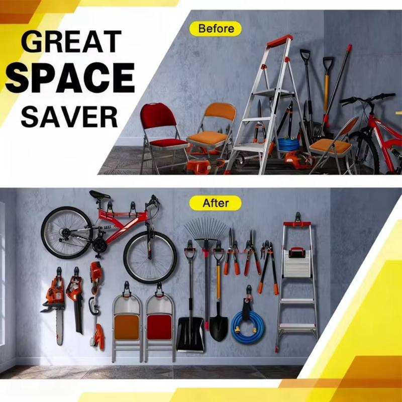 N$ Heavy Duty Wall Mount Iron  - Gardening Tools Holder ulasan dan harga