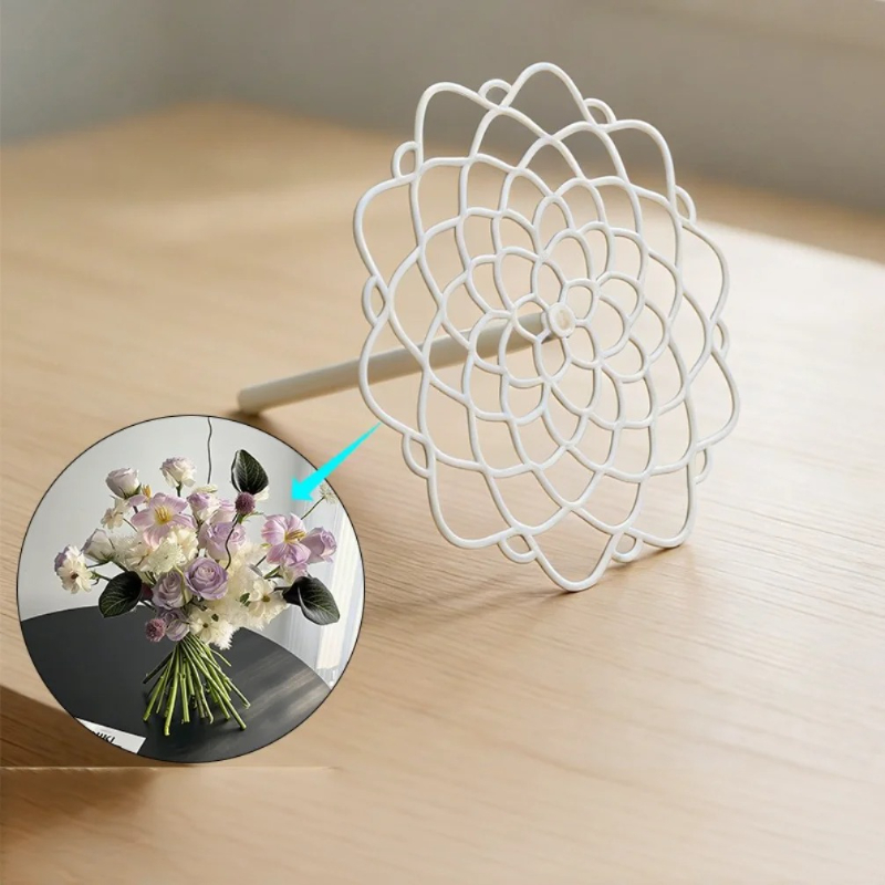 Spiral Ikebana Stem Holder Vas - Gardening Tools Holder ulasan dan harga