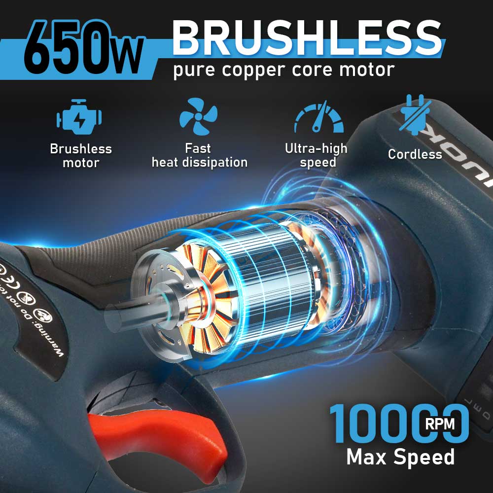 SNUOK 12V Brushless Electric P - Gardening Tools Scissors ulasan dan harga