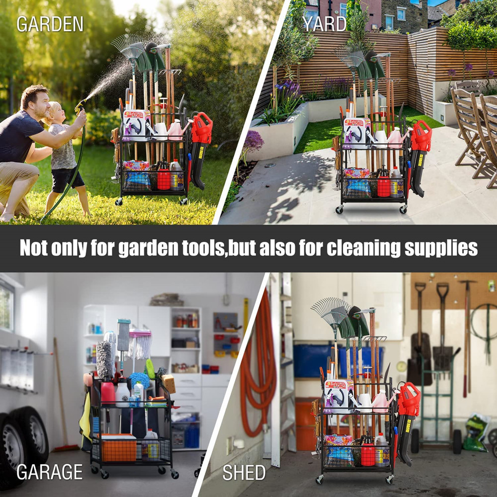 Garden Tool Organizer Yard Too - Gardening Tools Holder ulasan dan harga