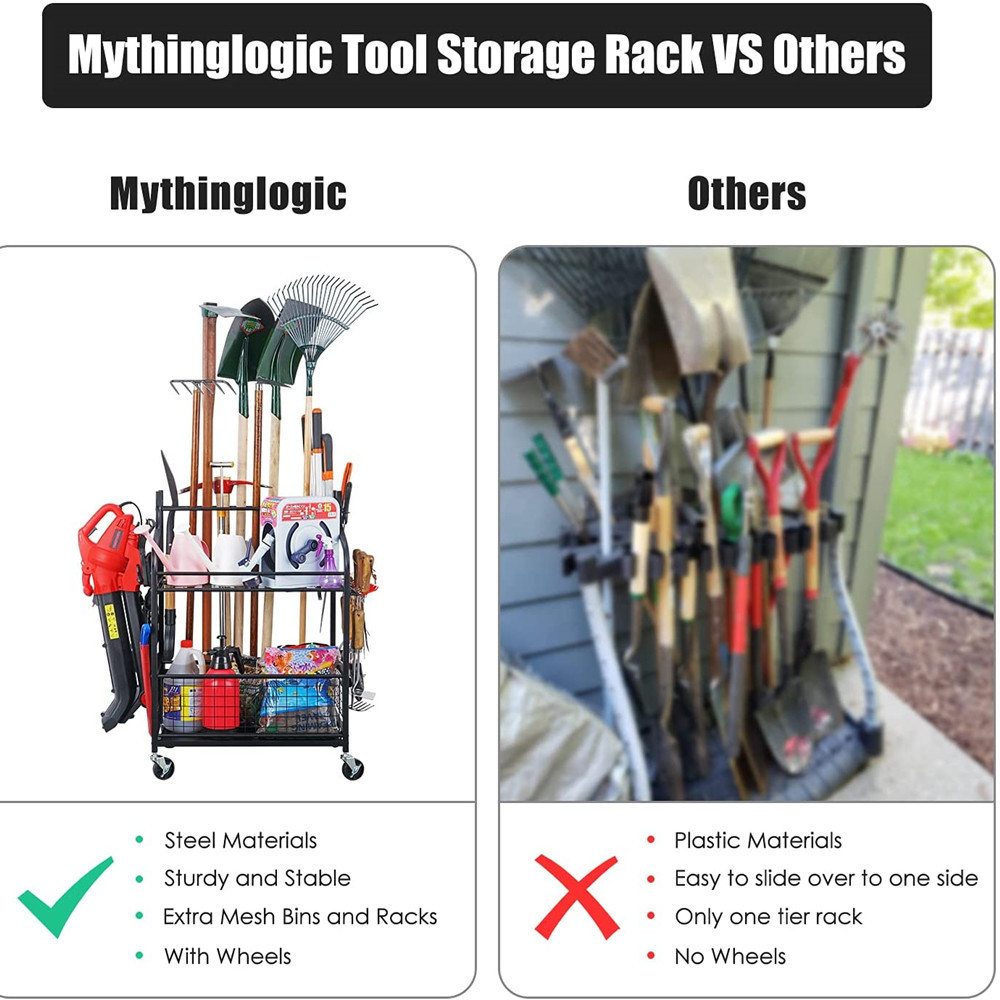 Garden Tool Organizer Yard Too - Gardening Tools Holder ulasan dan harga
