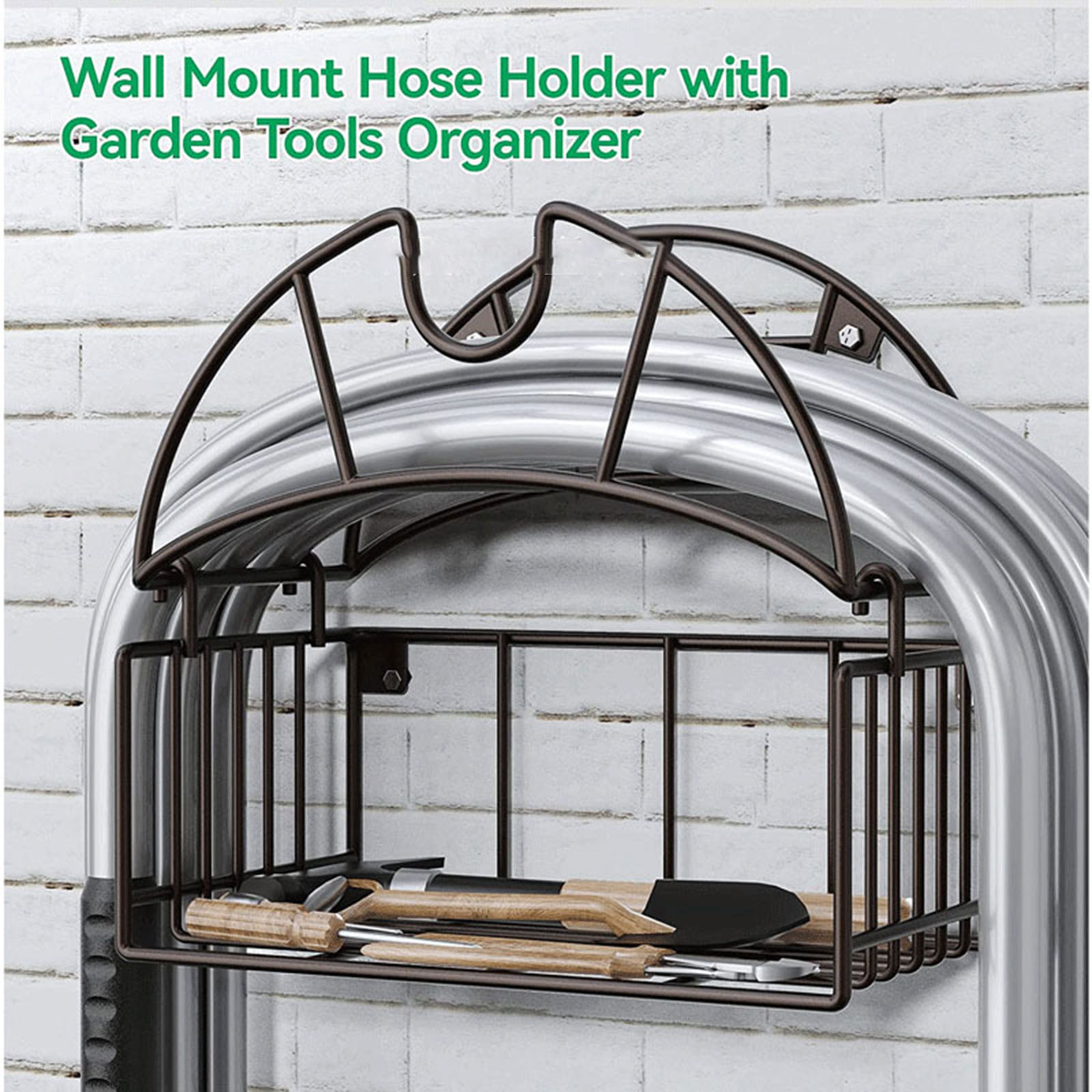 Wall Mount Garden Hose Holder  - Gardening Tools Holder ulasan dan harga