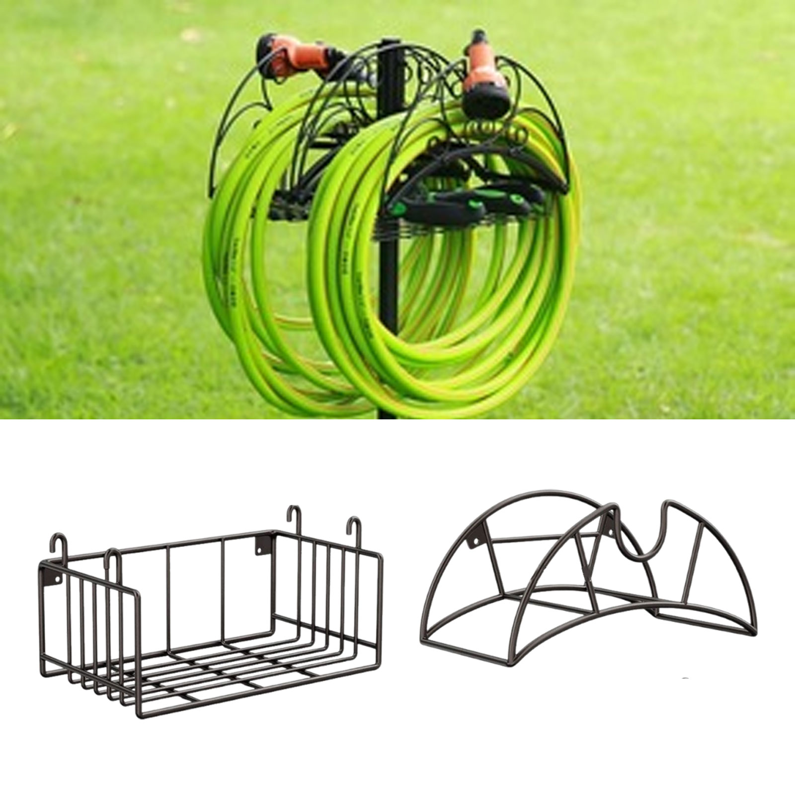 Wall Mount Garden Hose Holder  - Gardening Tools Holder ulasan dan harga