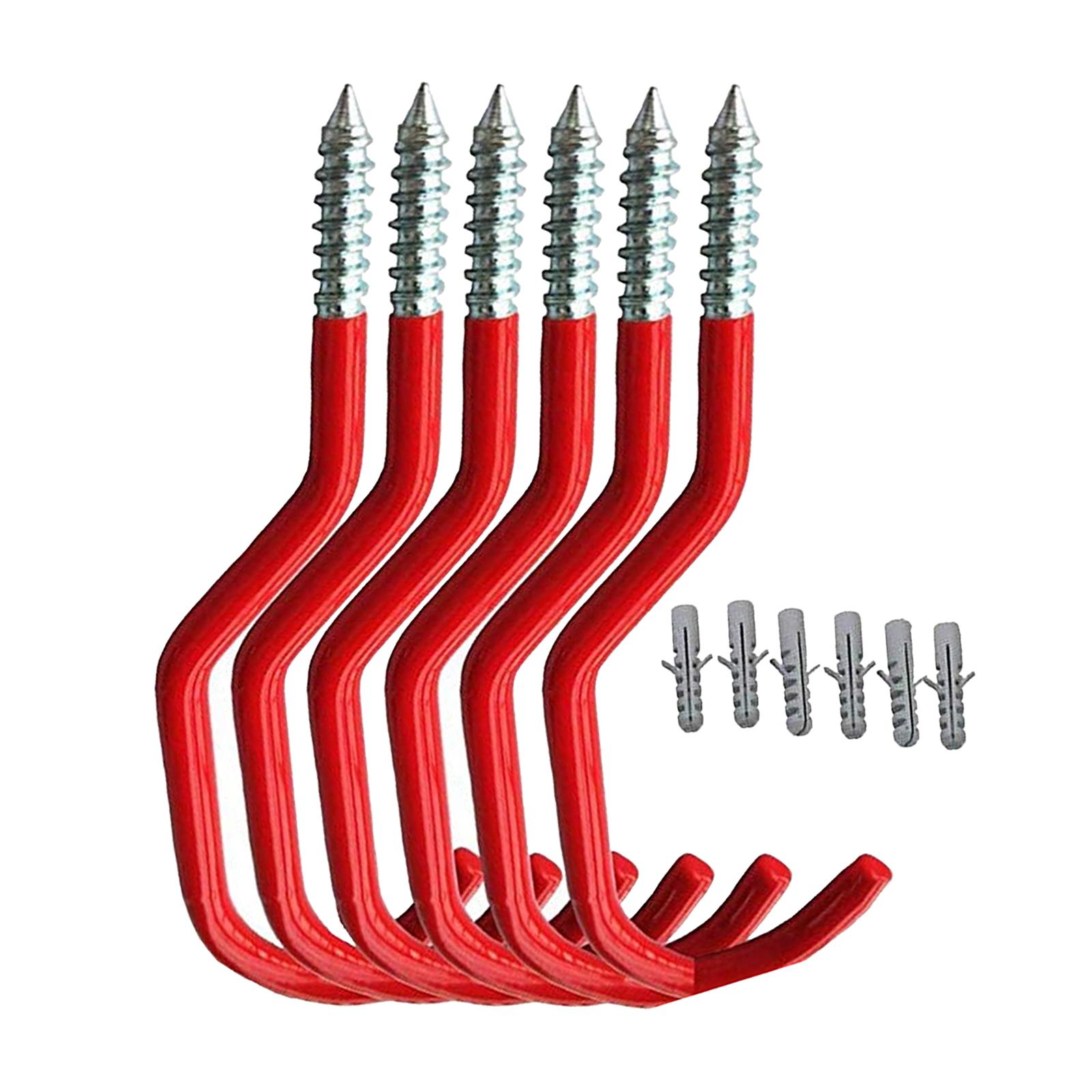 6pcs Metal Bike Hooks Hanger H - Gardening Tools Organiser ulasan dan harga